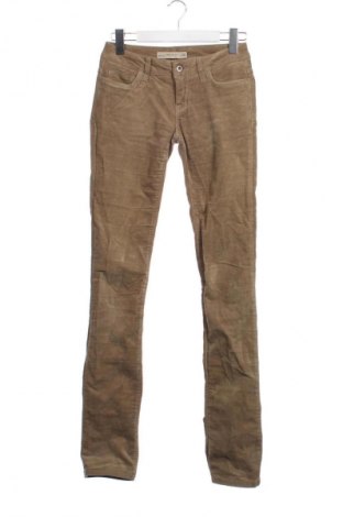 Dámské manšestráky  Zara, Velikost XS, Barva Béžová, Cena  149,00 Kč