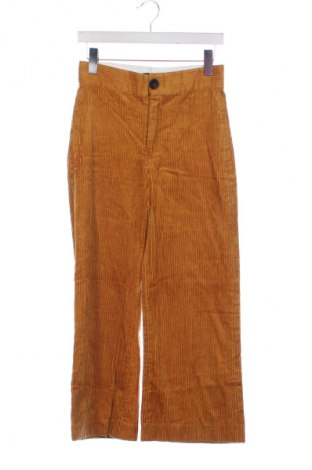 Női kordbársony nadrág Zara, Méret XS, Szín Sárga, Ár 1 479 Ft