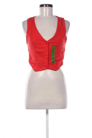 Damenweste Stradivarius, Größe S, Farbe Rot, Preis 13,99 €
