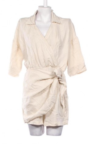 Salopetă scurtă de damă Reserved, Mărime M, Culoare Bej, Preț 34,99 Lei