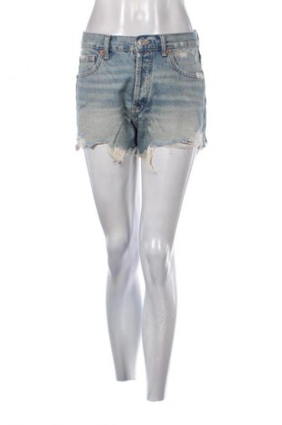 Damskie szorty Zara, Rozmiar M, Kolor Niebieski, Cena 41,21 zł