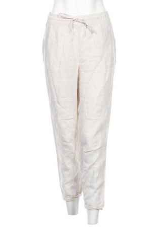 Damenhose H&M L.O.G.G., Größe L, Farbe Ecru, Preis 9,99 €