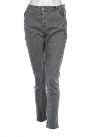 Damskie spodnie KAROSTAR, Rozmiar XL, Kolor Szary, Cena 16,99 zł