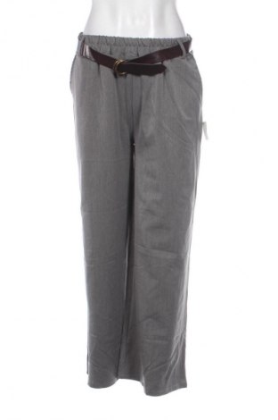 Pantaloni de femei NEW COLLECTION, Mărime M, Culoare Gri, Preț 76,27 Lei