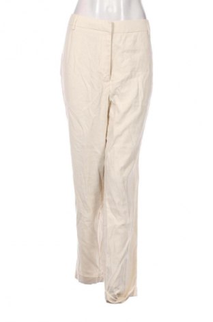 Damskie spodnie Sinsay, Rozmiar XXL, Kolor ecru, Cena 15,99 zł
