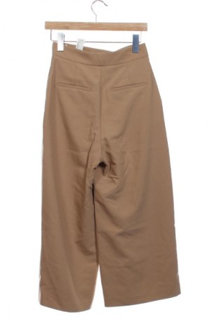 Γυναικείο παντελόνι Zara, Μέγεθος XS, Χρώμα  Μπέζ, Τιμή 14,00 €
