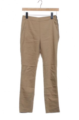 Dámské kalhoty  Zara, Velikost XS, Barva Béžová, Cena  169,00 Kč