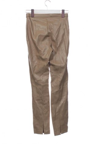 Damskie spodnie Zara, Rozmiar XXS, Kolor Beżowy, Cena 34,99 zł