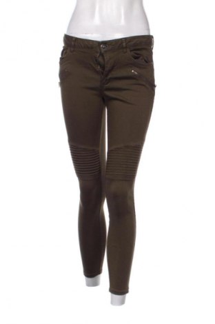 Damskie spodnie Zara, Rozmiar M, Kolor Zielony, Cena 20,99 zł