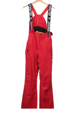 Дамски панталон за зимни спортове Surfanic, Размер M, Цвят Червен, Цена 42,26 €