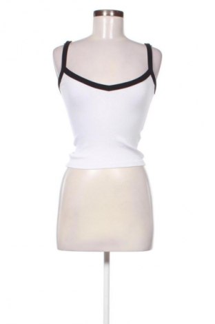 Damska koszulka na ramiączkach Sinsay, Rozmiar S, Kolor Biały, Cena 41,99 zł