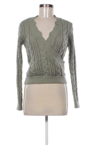 Дамски пуловер About You, Размер M, Цвят Зелен, Цена 4,60 €