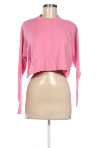 Γυναικείο πουλόβερ Bershka, Μέγεθος L, Χρώμα Ρόζ , Τιμή 6,99 €