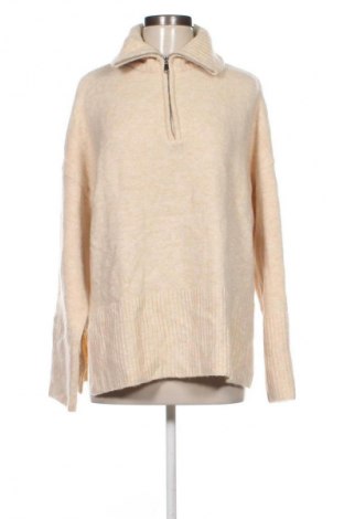 Дамски пуловер Bershka, Размер L, Цвят Бежов, Цена 7,66 €