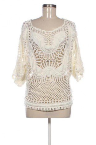 Damski sweter Blind Date, Rozmiar M, Kolor ecru, Cena 52,99 zł