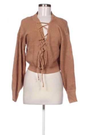 Dámský svetr SHEIN, Velikost M, Barva Hnědá, Cena  369,00 Kč