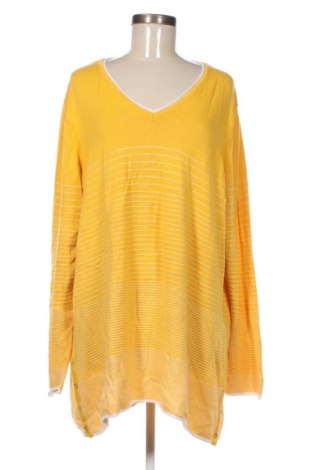 Γυναικείο πουλόβερ Sheego, Μέγεθος XXL, Χρώμα Κίτρινο, Τιμή 5,99 €