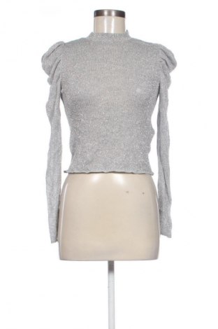 Дамски пуловер Stradivarius, Размер M, Цвят Сребрист, Цена 7,66 €