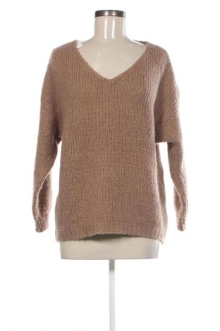 Damski sweter Unbranded, Rozmiar M, Kolor Brązowy, Cena 29,99 zł