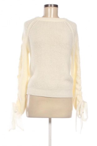 Damski sweter Unbranded, Rozmiar L, Kolor Biały, Cena 80,38 zł