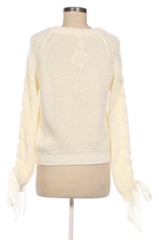 Damski sweter Unbranded, Rozmiar L, Kolor Biały, Cena 80,38 zł