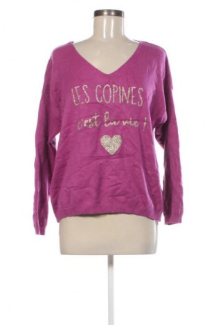 Дамски пуловер Unbranded, Размер M, Цвят Лилав, Цена 4,09 €