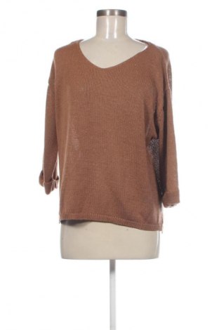 Damski sweter Unbranded, Rozmiar M, Kolor Brązowy, Cena 55,99 zł