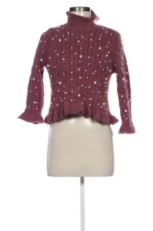 Dámský svetr Zara, Velikost M, Barva Popelavě růžová, Cena  328,00 Kč