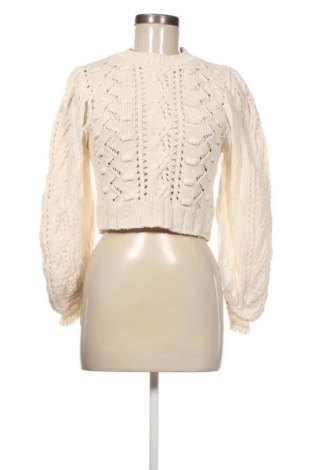 Γυναικείο πουλόβερ Zara, Μέγεθος S, Χρώμα Εκρού, Τιμή 13,99 €