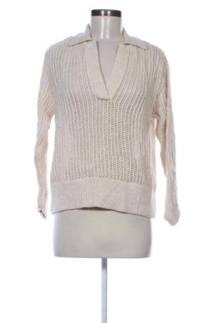 Damski sweter Zara, Rozmiar S, Kolor ecru, Cena 83,99 zł