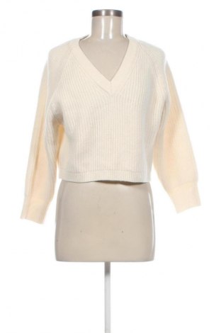 Damski sweter Zara, Rozmiar L, Kolor ecru, Cena 57,99 zł