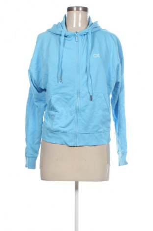 Γυναικείο φούτερ Calvin Klein, Μέγεθος M, Χρώμα Μπλέ, Τιμή 37,99 €