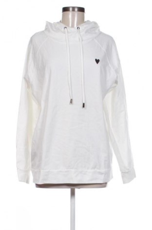 Γυναικείο φούτερ Kaffe, Μέγεθος XL, Χρώμα Λευκό, Τιμή 14,96 €