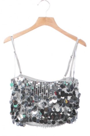 Dámský top Gina Tricot, Velikost XS, Barva Stříbrná, Cena  129,00 Kč