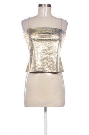 Damski top Nly Trend, Rozmiar S, Kolor Złocisty, Cena 8,99 zł