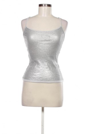 Damski top Unbranded, Rozmiar S, Kolor Srebrzysty, Cena 75,02 zł
