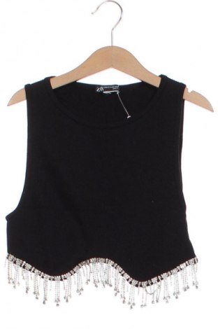 Damski top Zara, Rozmiar XS, Kolor Czarny, Cena 85,73 zł
