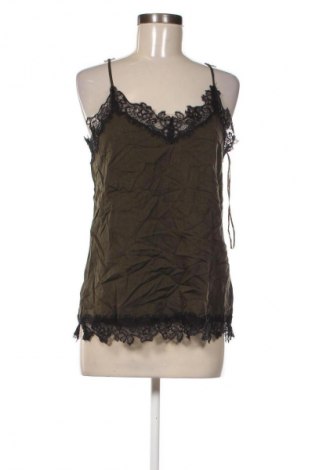 Top de femei Zara, Mărime L, Culoare Verde, Preț 54,99 Lei