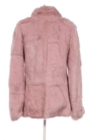 Palton din blană pentru damă Unbranded, Mărime L, Culoare Roz, Preț 454,92 Lei