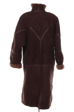 Damski skórzany płaszcz Unbranded, Rozmiar M, Kolor Brązowy, Cena 594,99 zł
