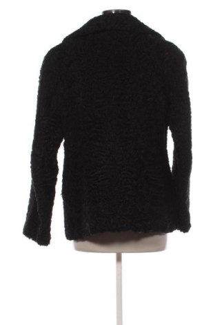 Дамско кожено палто Unbranded, Размер M, Цвят Черен, Цена 107,37 €