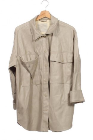 Damska kurtka skórzana Amisu, Rozmiar M, Kolor Brązowy, Cena 52,99 zł