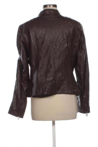 Γυναικείο δερμάτινο μπουφάν Gipsy, Μέγεθος XXL, Χρώμα Καφέ, Τιμή 86,99 €