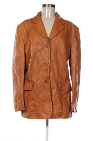 Geacă de piele pentru femei Pastore Couture, Mărime XL, Culoare Maro, Preț 418,99 Lei