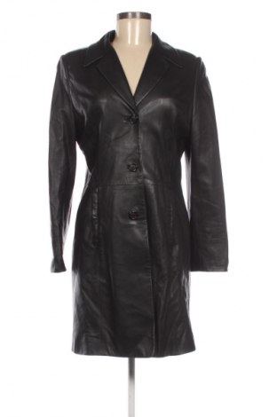 Γυναικείο δερμάτινο μπουφάν Polar Leder, Μέγεθος S, Χρώμα Μαύρο, Τιμή 29,99 €