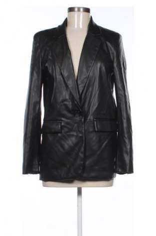 Dámska kožená bunda  Pull&Bear, Veľkosť S, Farba Čierna, Cena  17,42 €