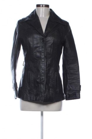 Дамско кожено яке Unbranded, Размер M, Цвят Черен, Цена 27,60 €