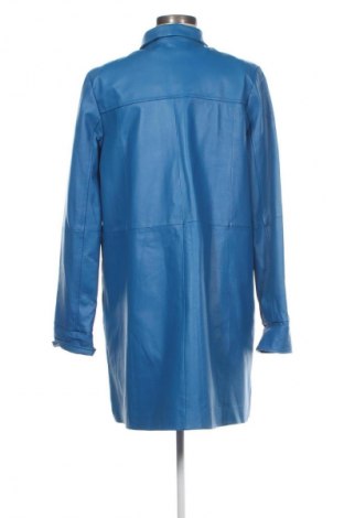 Damen Lederjacke Unbranded, Größe M, Farbe Blau, Preis 64,99 €