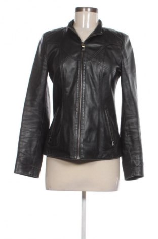 Дамско кожено яке Unbranded, Размер S, Цвят Черен, Цена 30,16 €