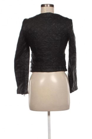 Дамско кожено яке Zara, Размер S, Цвят Черен, Цена 33,74 €